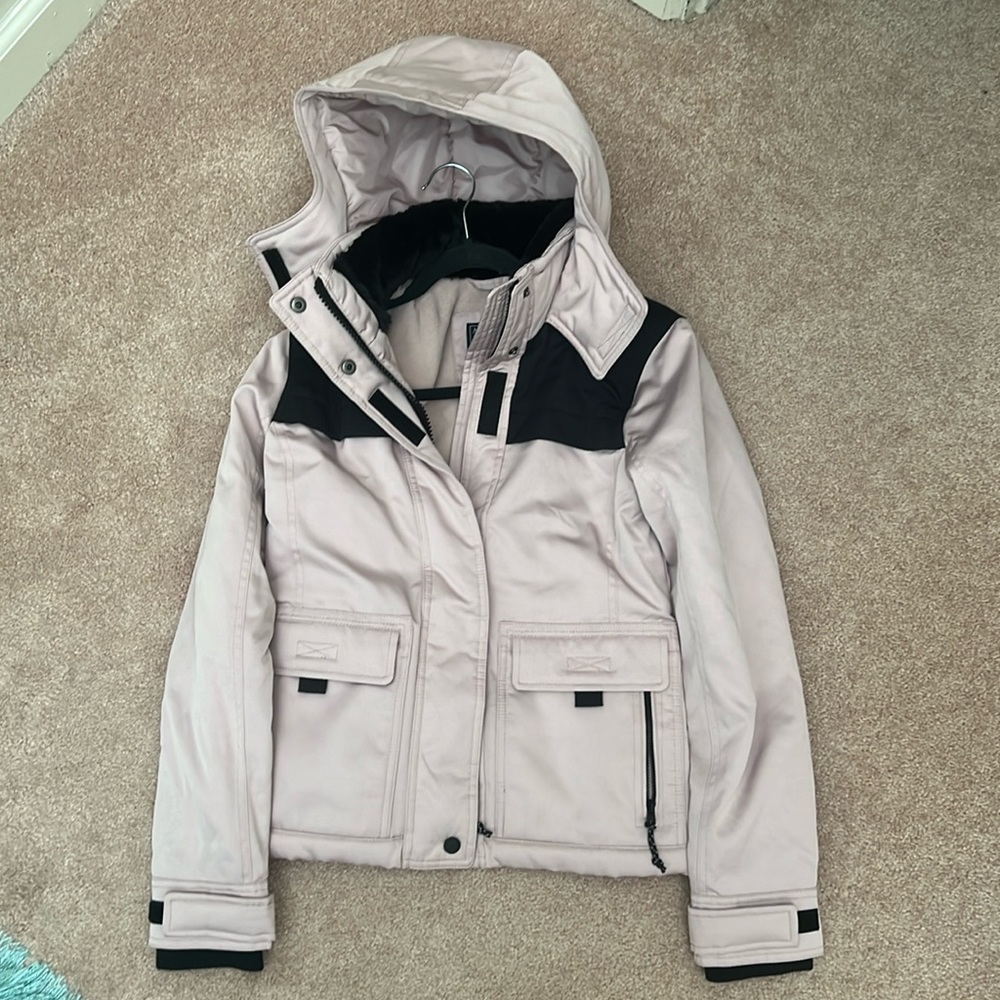 Fleece lined jacket